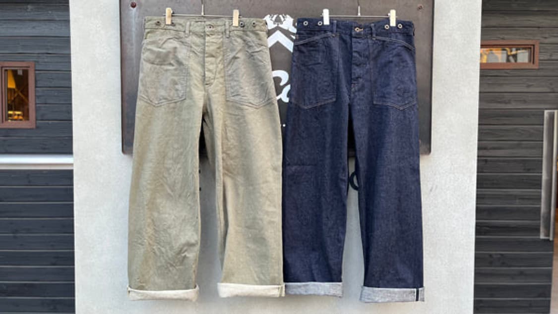 [새제품] 나이젤카본 데님 팬츠 30'S DECK 12.5OZ DENIM 상품이미지10