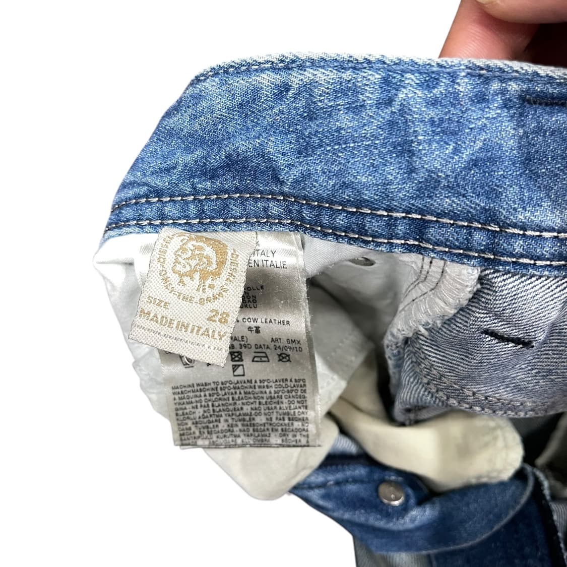 디젤 사파도 Safado 스트레이트 데님팬츠 상품이미지8