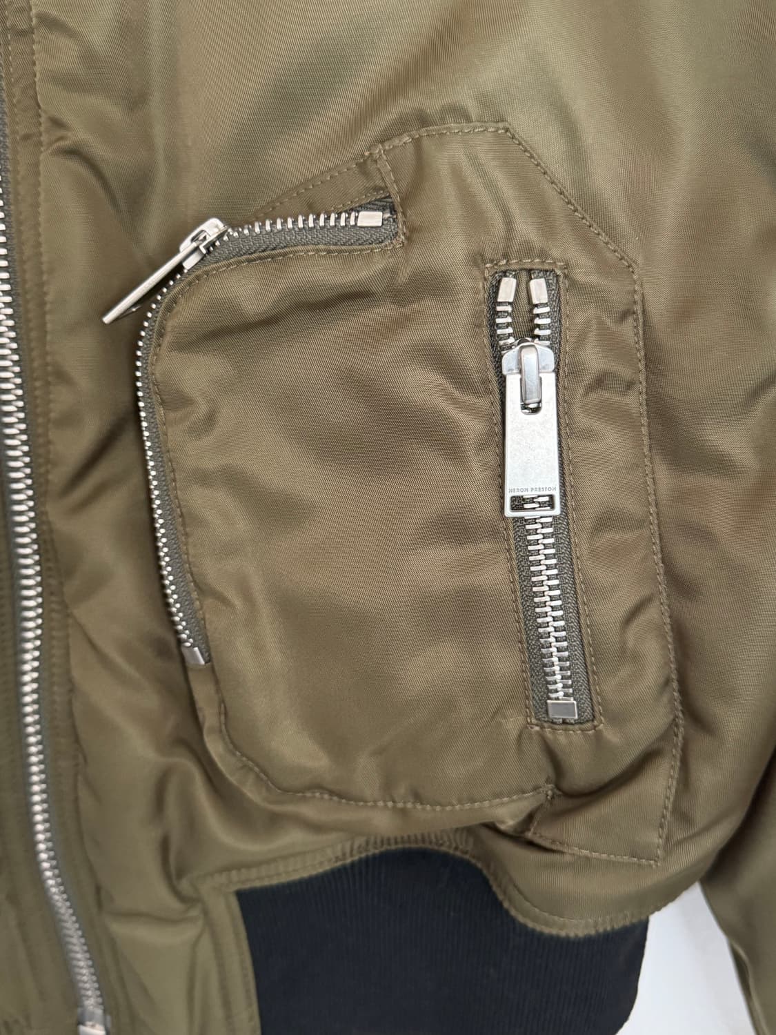 헤론프레스톤 여성 크롭 봄버 xs 상품이미지6