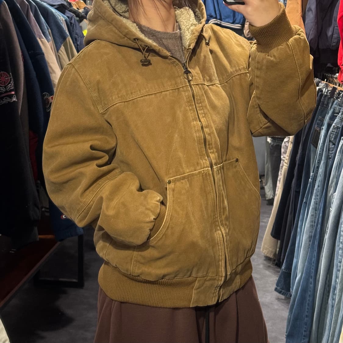 [IM] 빈티지 워크후드자켓 상품이미지4