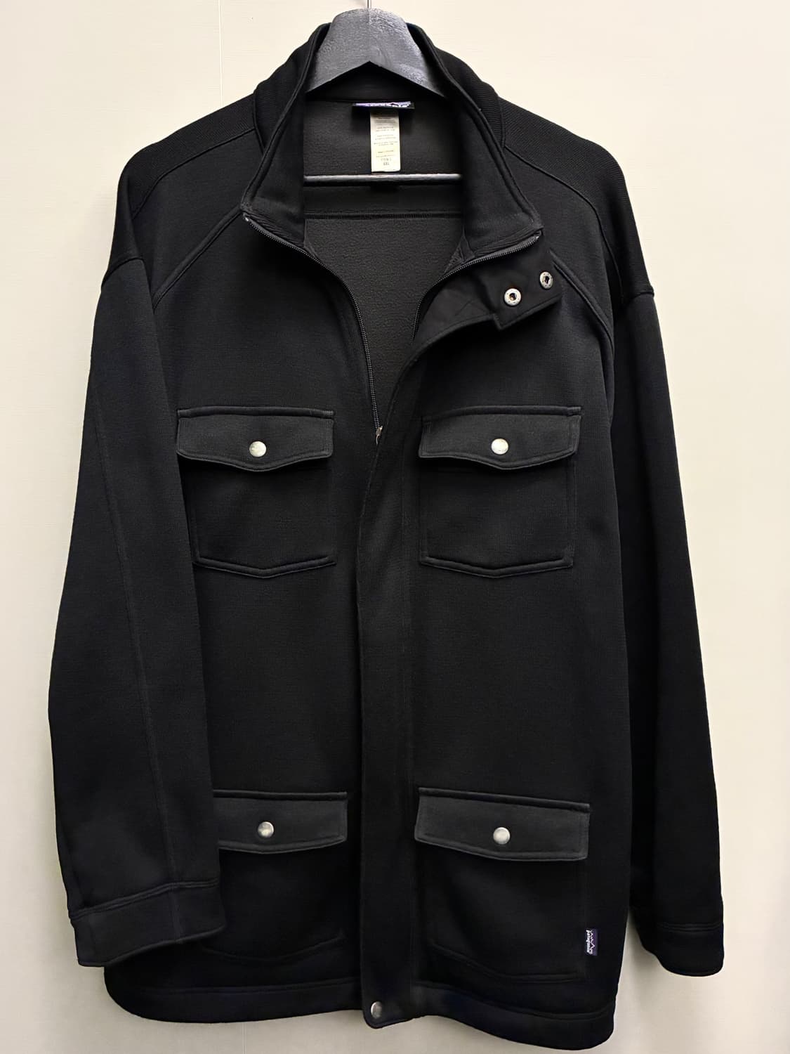 (XXL)파타고니아 유틸리티 6포켓 풀집업 필드자켓 블랙 상품이미지1