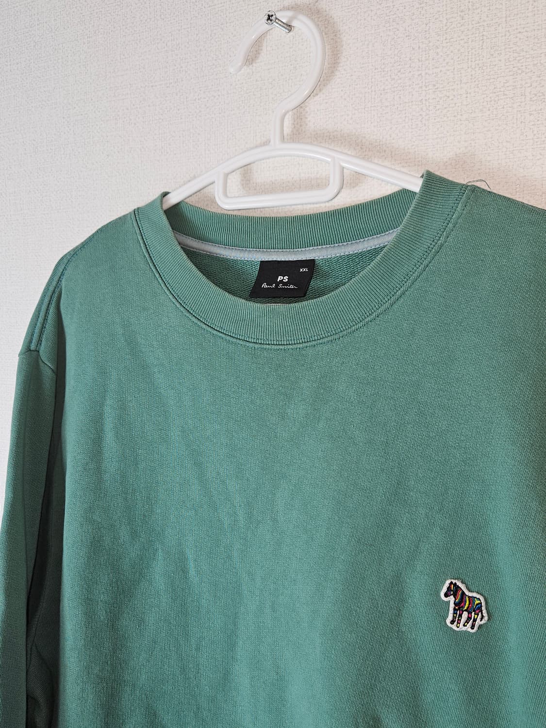 폴스미스 그린 맨투맨 스웻셔츠 티셔츠 XXL 상품이미지2
