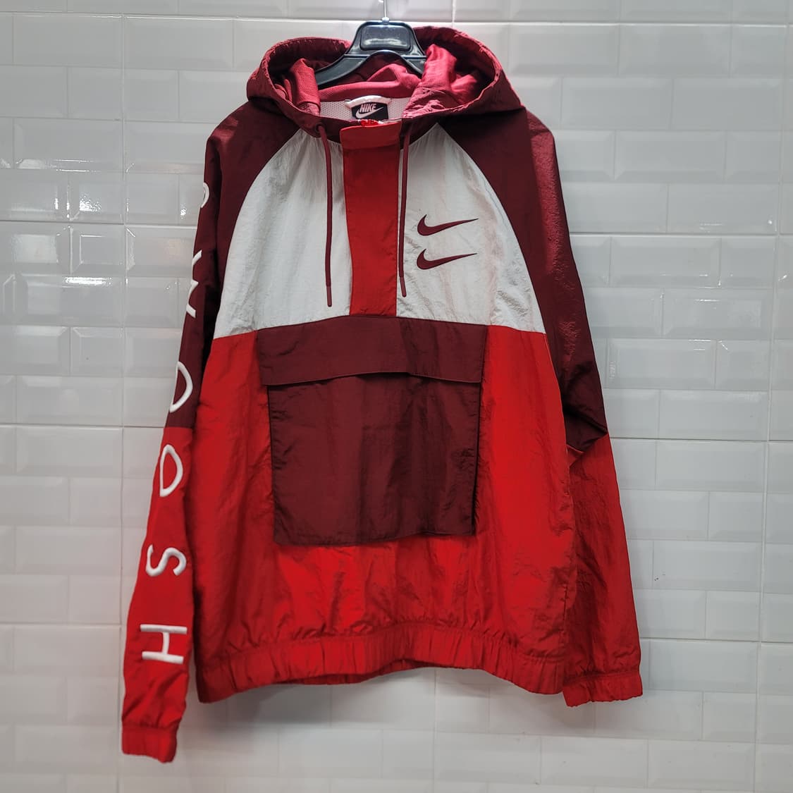 나이키 우스시 아노락 레드 상품이미지2