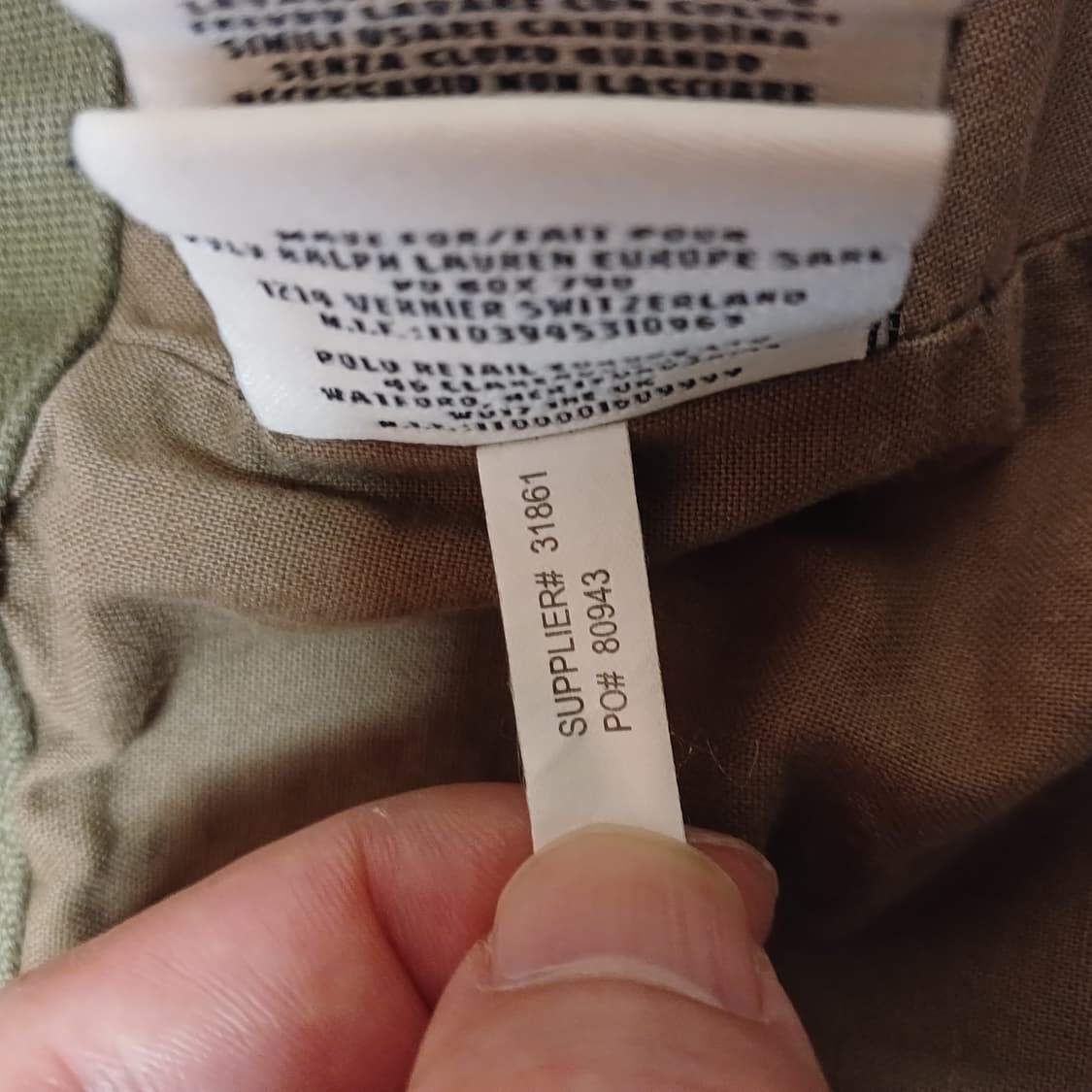 폴로 M43 필드자켓. 럭비라인  상품이미지6