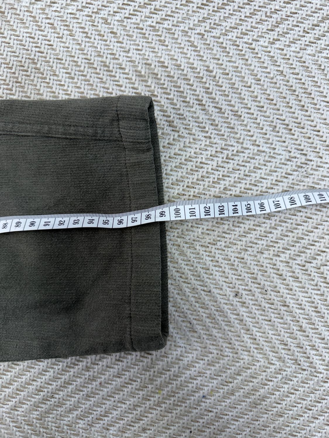 정품) 시스템 한섬 22ss 여성 코듀로이 바지 30 상품이미지9