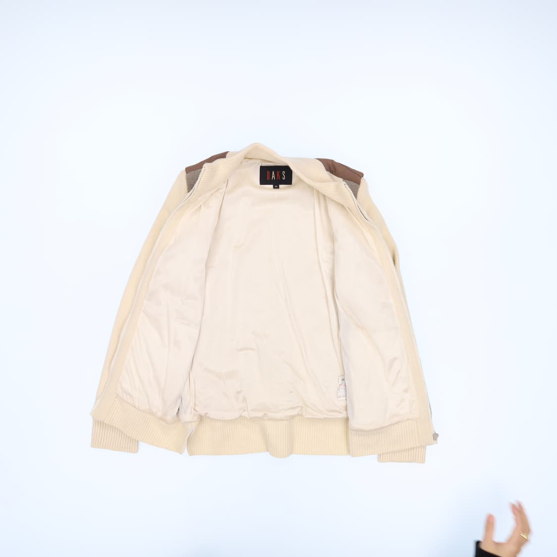 [95] 닥스 골프 방풍자켓 울 니트집업 1215H2 상품이미지3