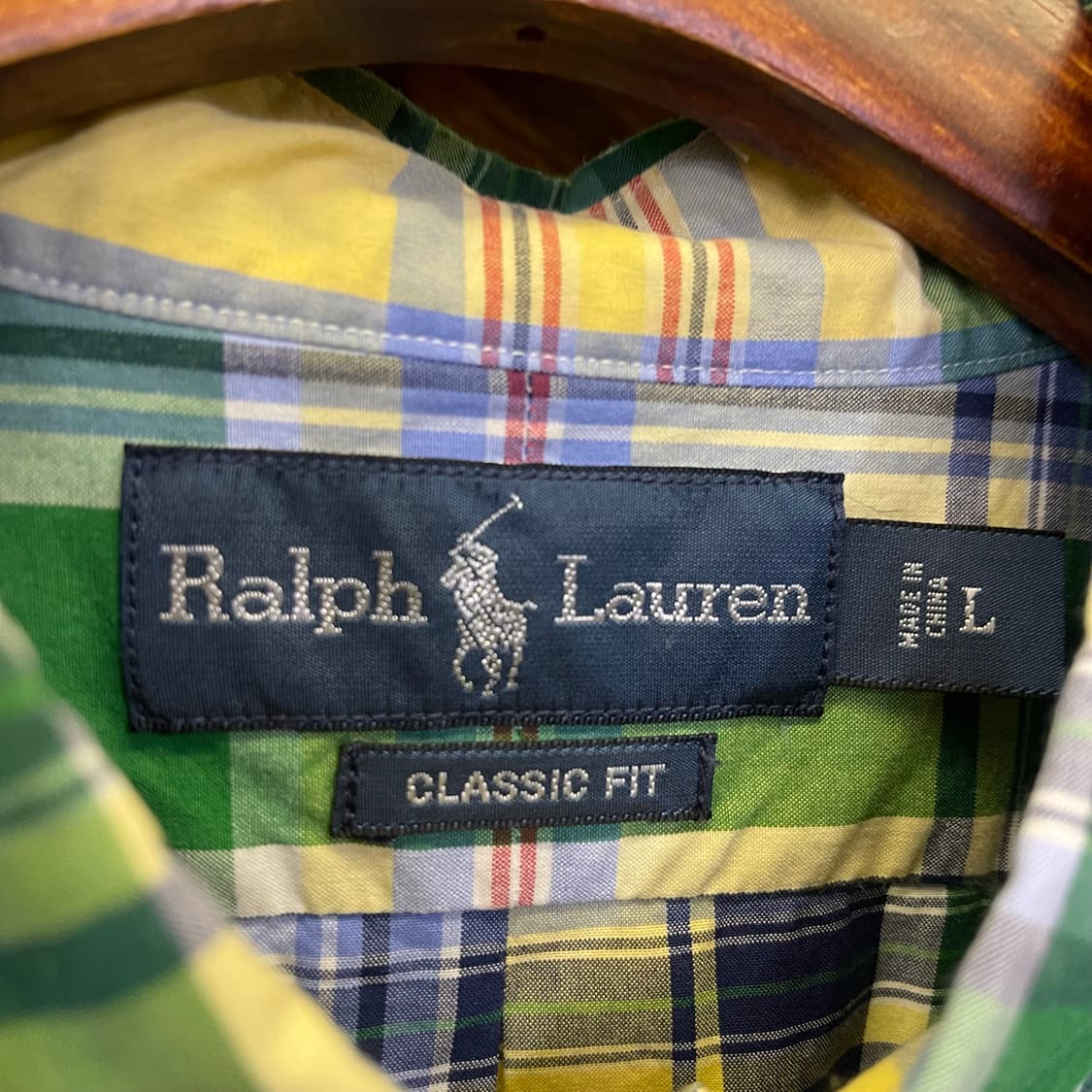 폴로 랄프로렌 클래식 하프셔츠 상품이미지2