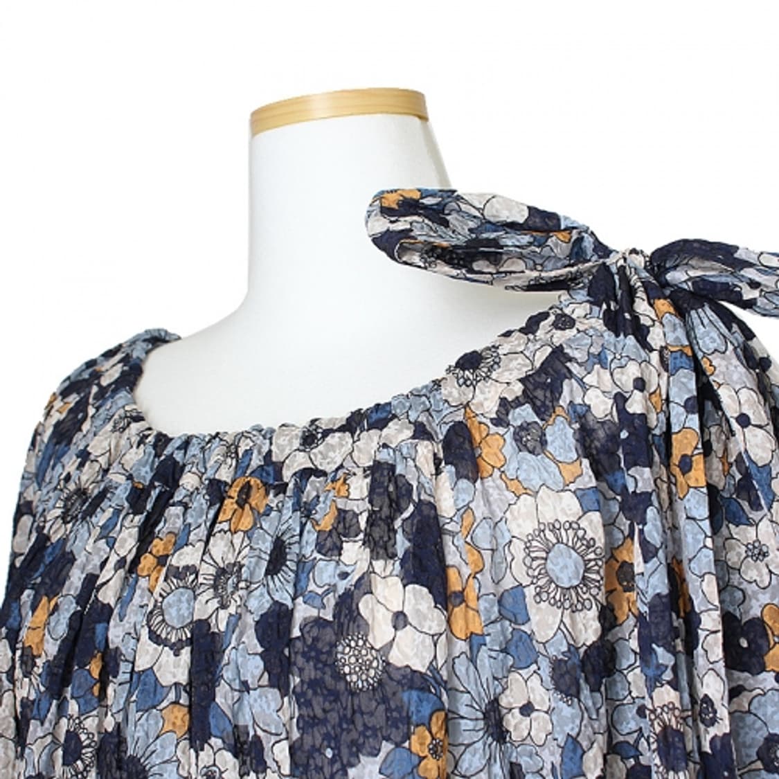 끌로에 순면 플로럴 블라우스 55 77 상품이미지4