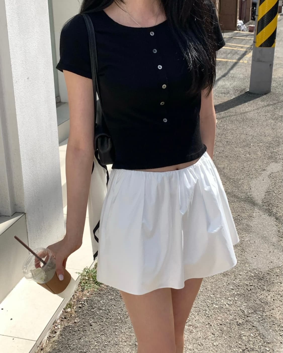 르플레인 Silk Cotton Cap Knit (Black) 상품이미지1