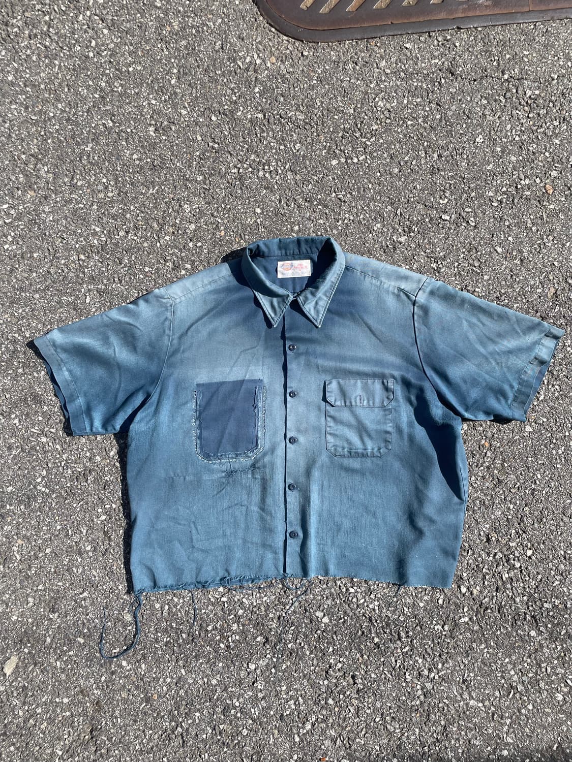 Vintage dickies diamond 워크 셔츠 상품이미지1