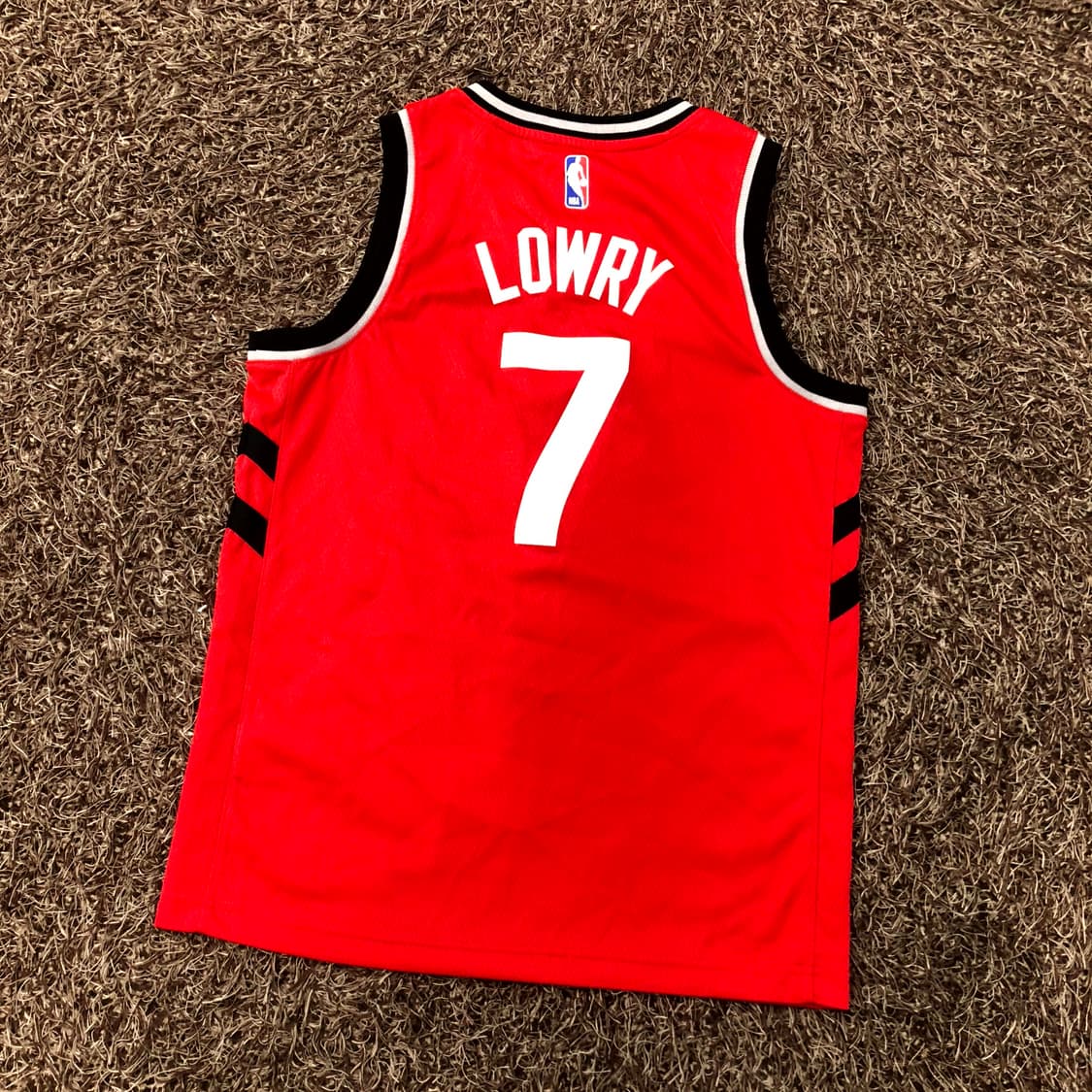 M 나이키 NBA 키즈 토론토 랩터스 라우리 농구 저지 유니폼 상품이미지4