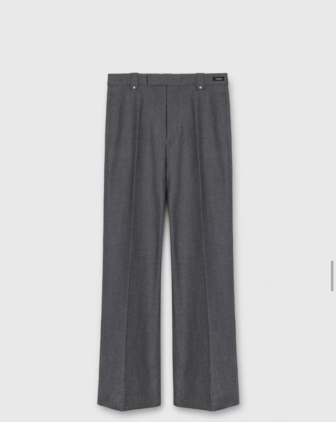 타일레 24SS 회색 슬랙스 상품이미지2