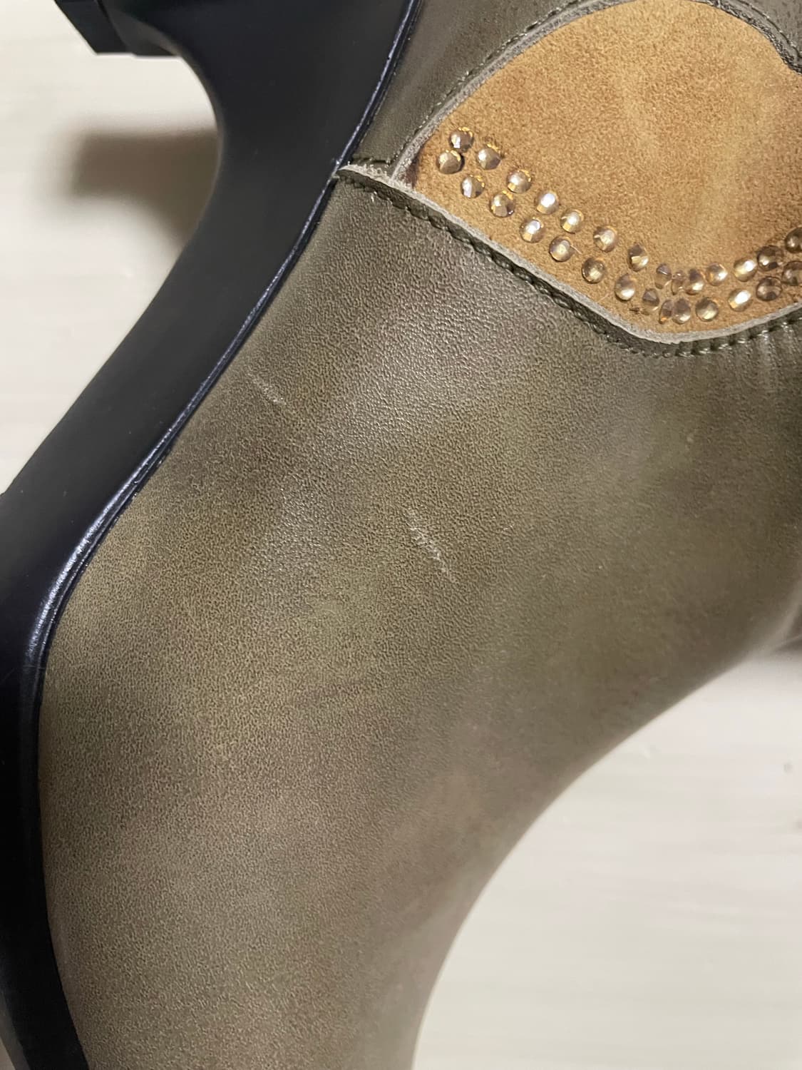 소가죽 웨스턴 부츠 235 새상품 상품이미지3