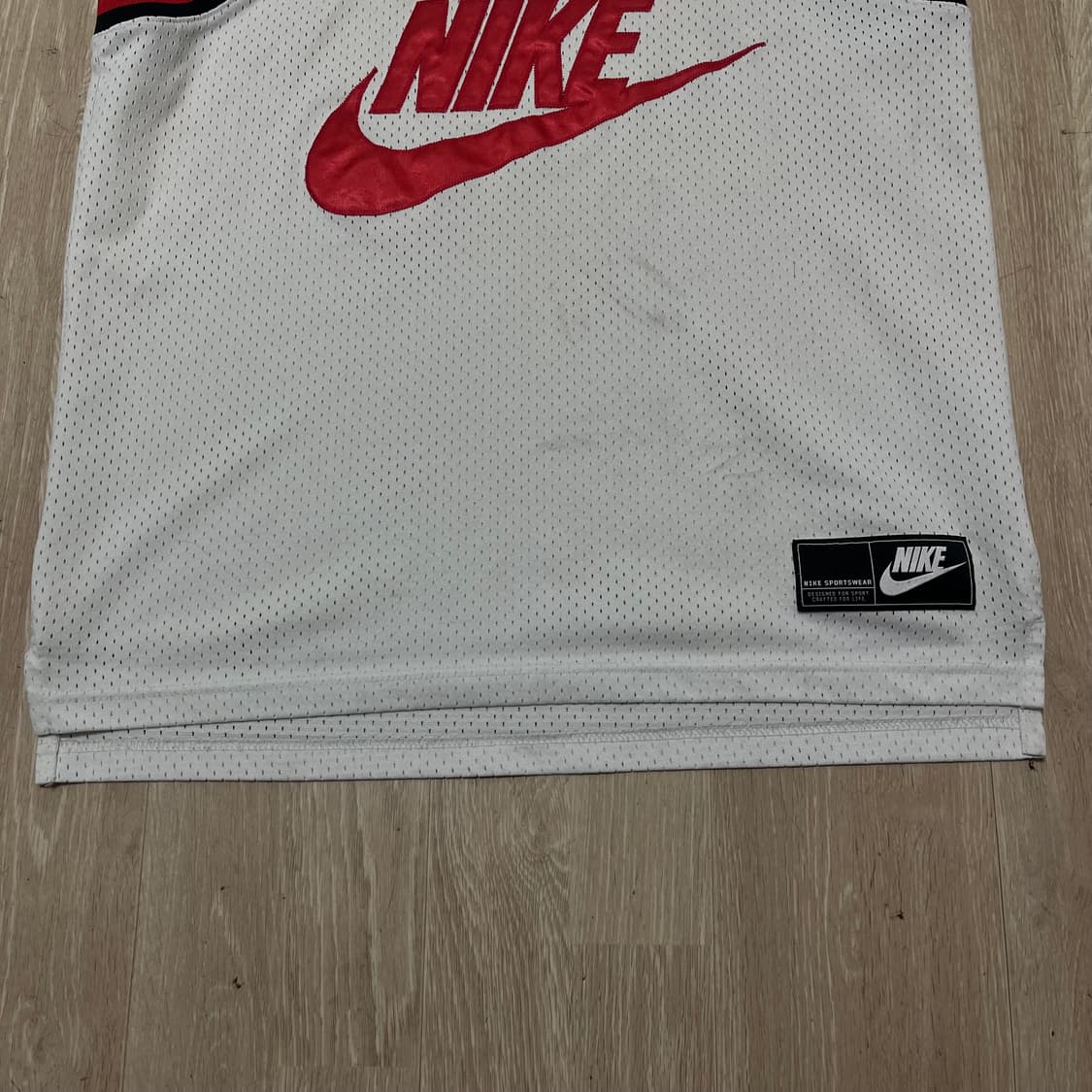 나이키 스우시 스포츠웨어 빅로고 메쉬 기능성 조끼 L/100 상품이미지9