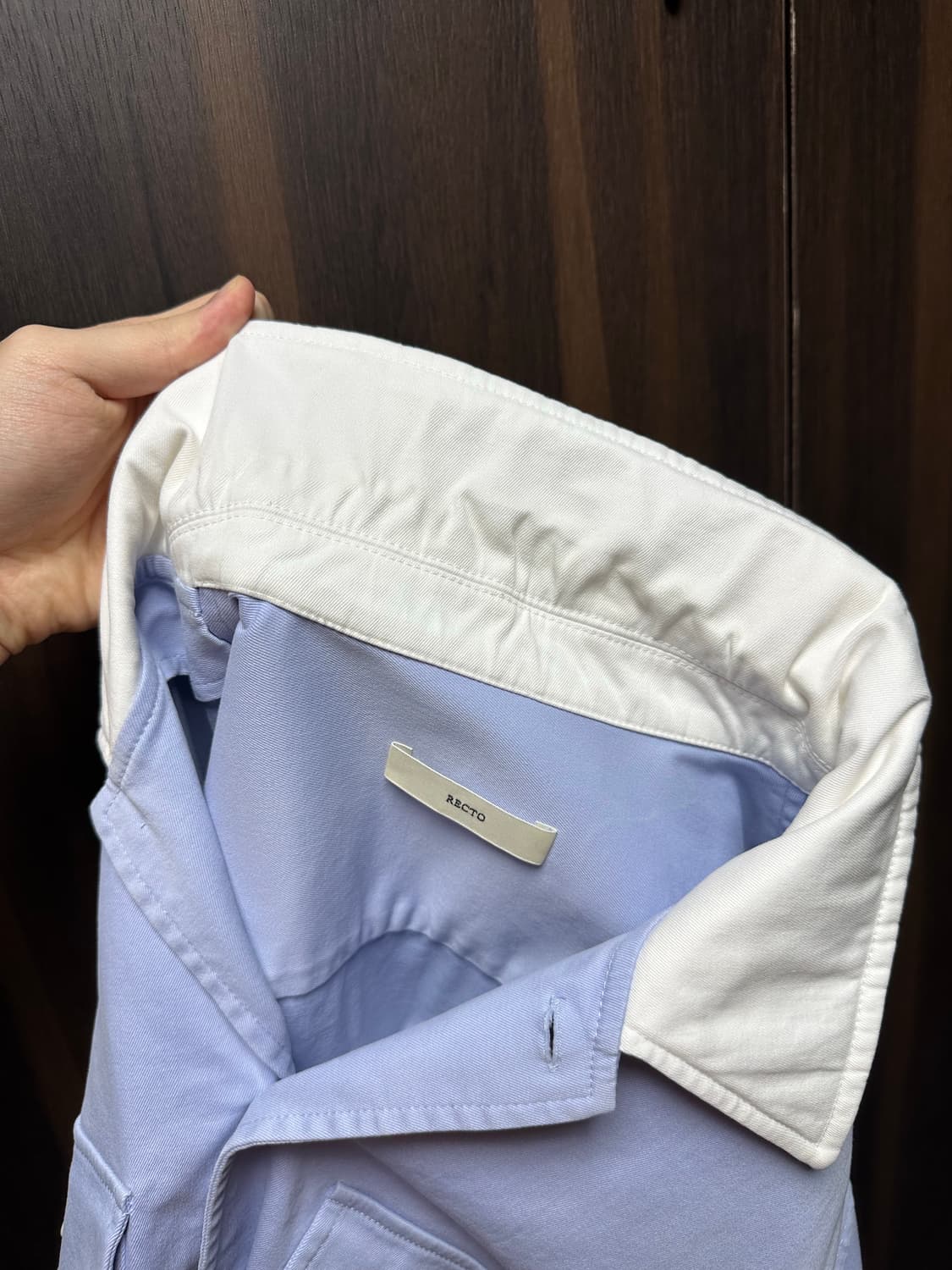 [M]렉토 견장셔츠 상품이미지4