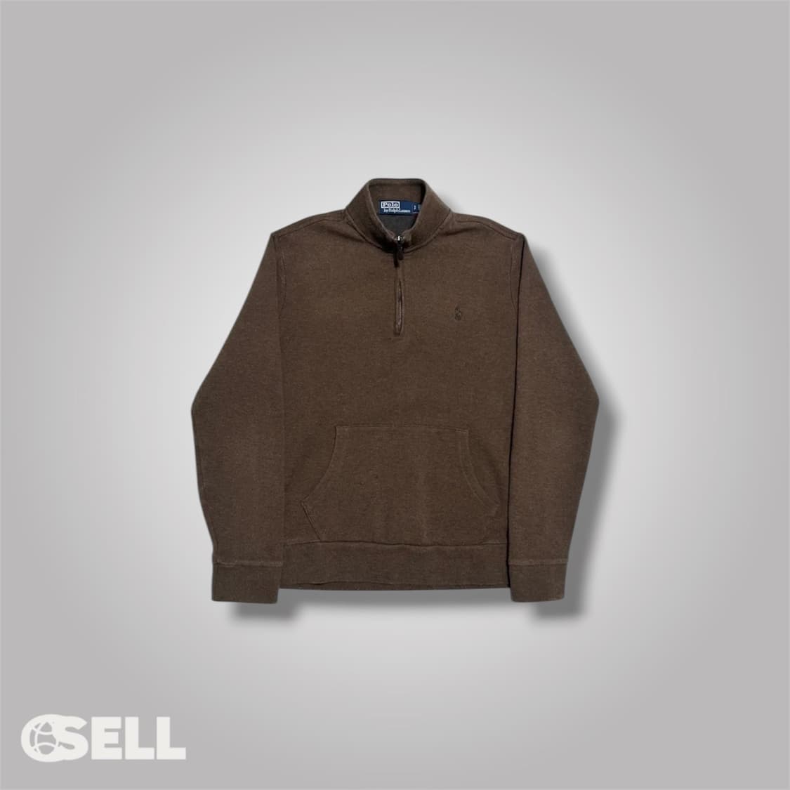 폴포 브라운 반집업 상품이미지1