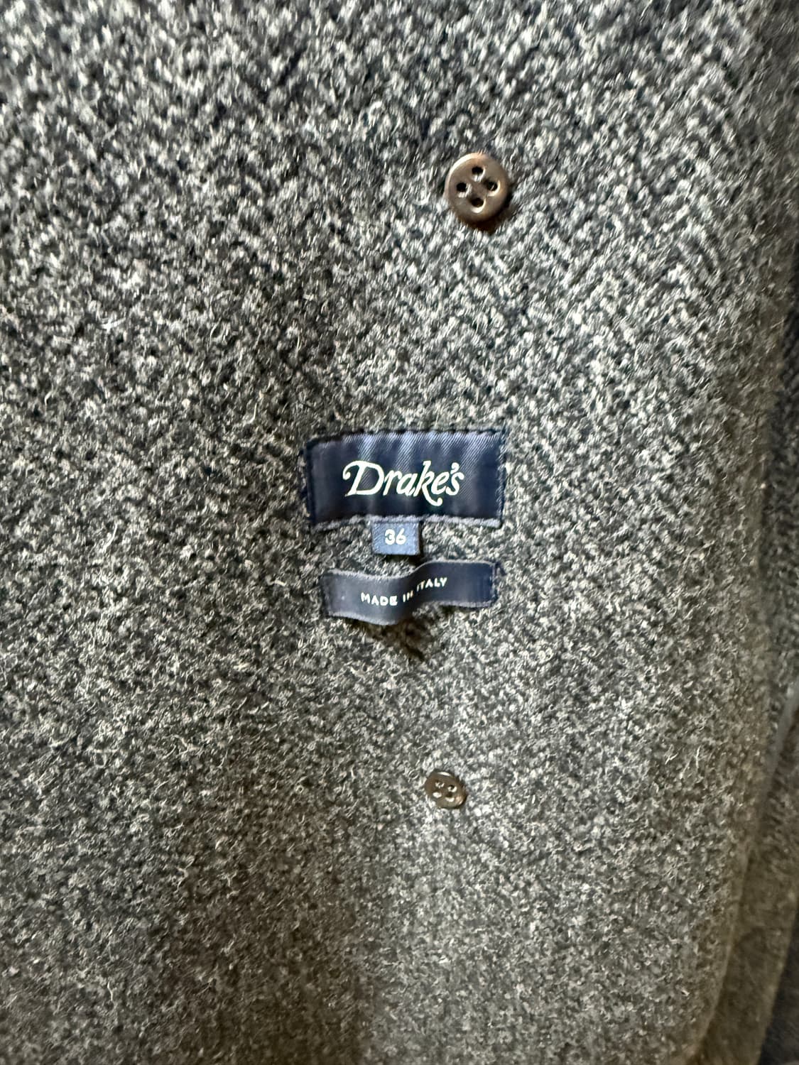 드레익스 더블 레글런코트 그레이헤링본 36 상품이미지4