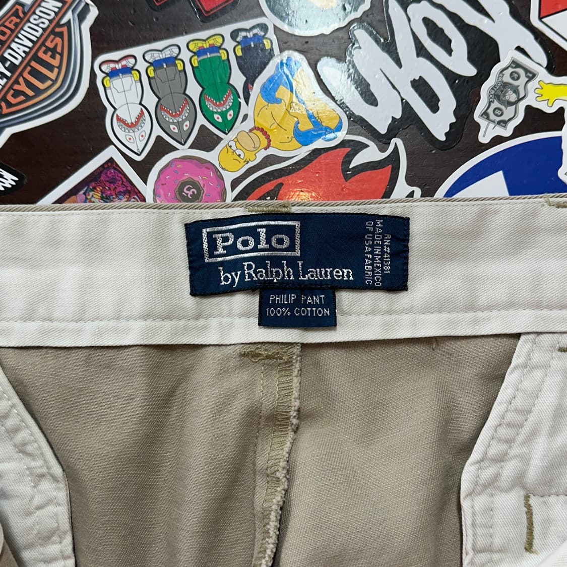 90s 폴로 랄프로렌 필립 치노 팬츠 36 상품이미지8