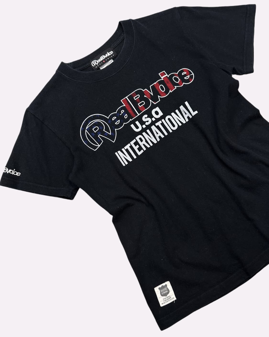 logo printing black t-shirt 상품이미지2