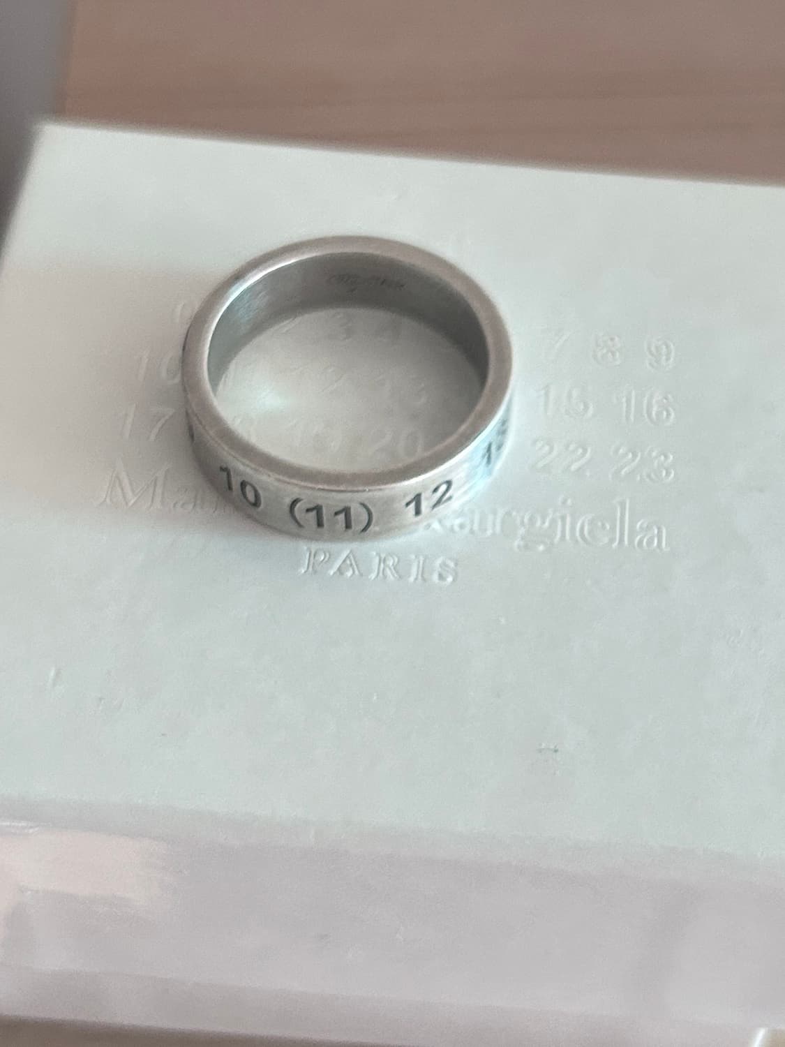 메종 마르지엘라 넘버링 반지 (L) 상품이미지1