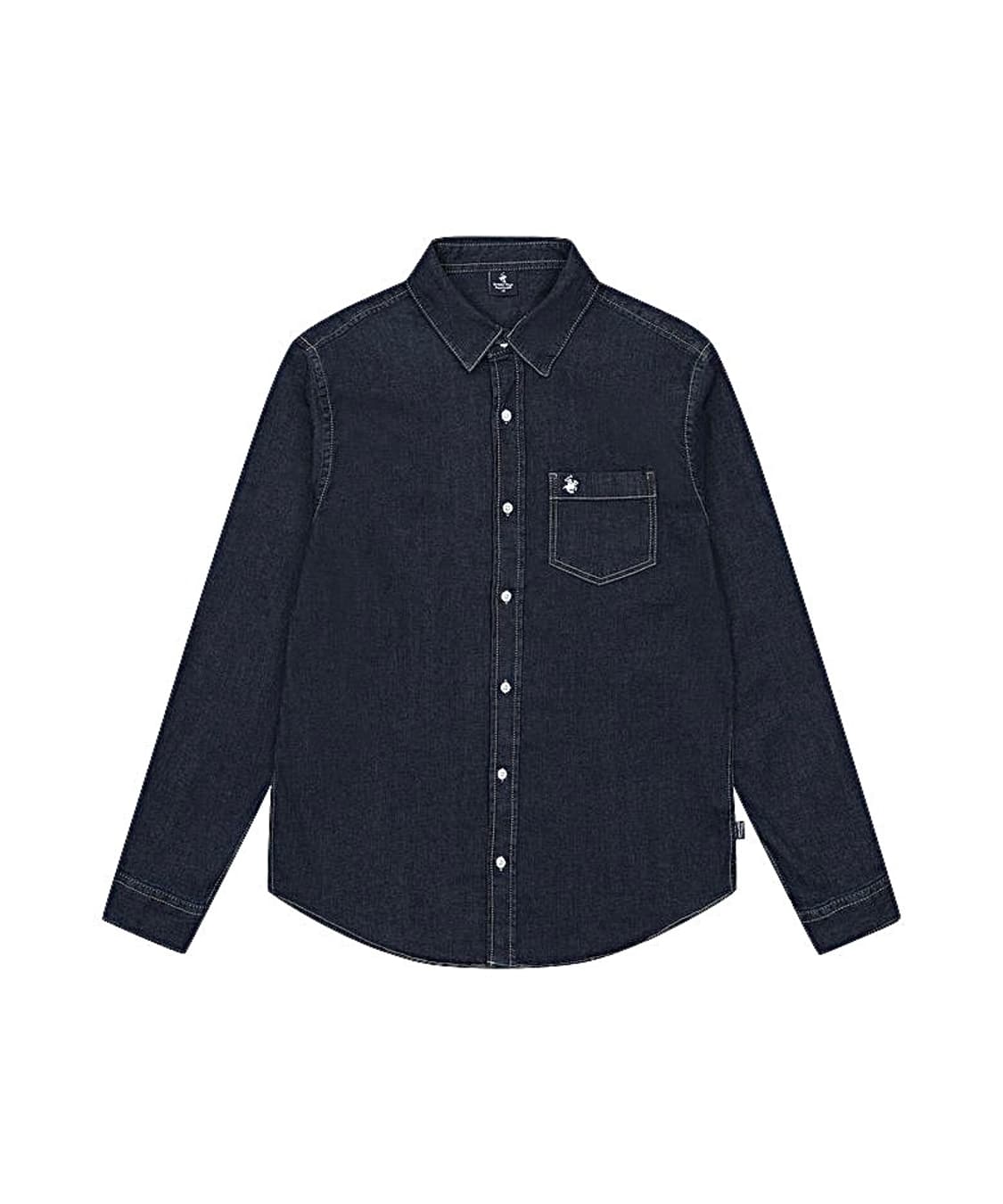 (새상품 택포가격) 비버리힐스폴로클럽 데님셔츠 진청 105 상품이미지1