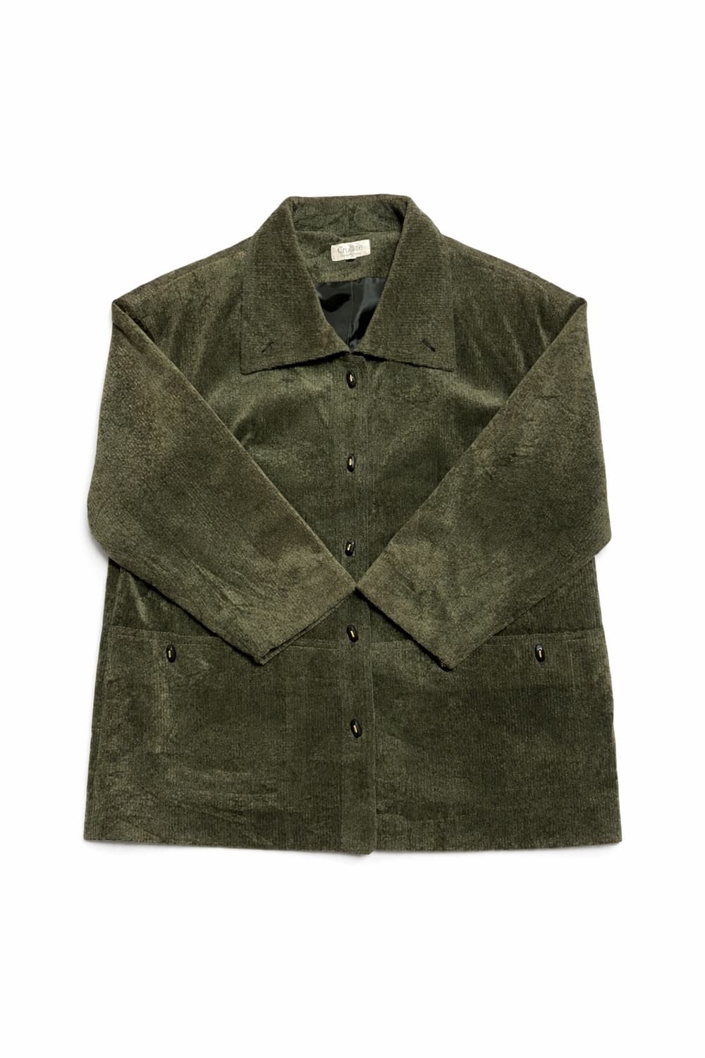 JPN 90s 일본 빈티지 y2k 아메카지 올리브 코듀로이 워크웨어 자켓 상품이미지1