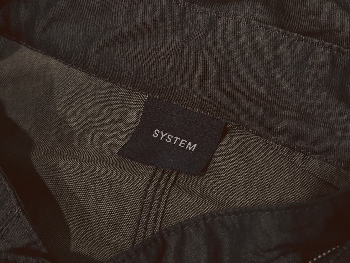 시스템 옴므 디테쳐블 후드 셔츠 자켓 상품이미지3