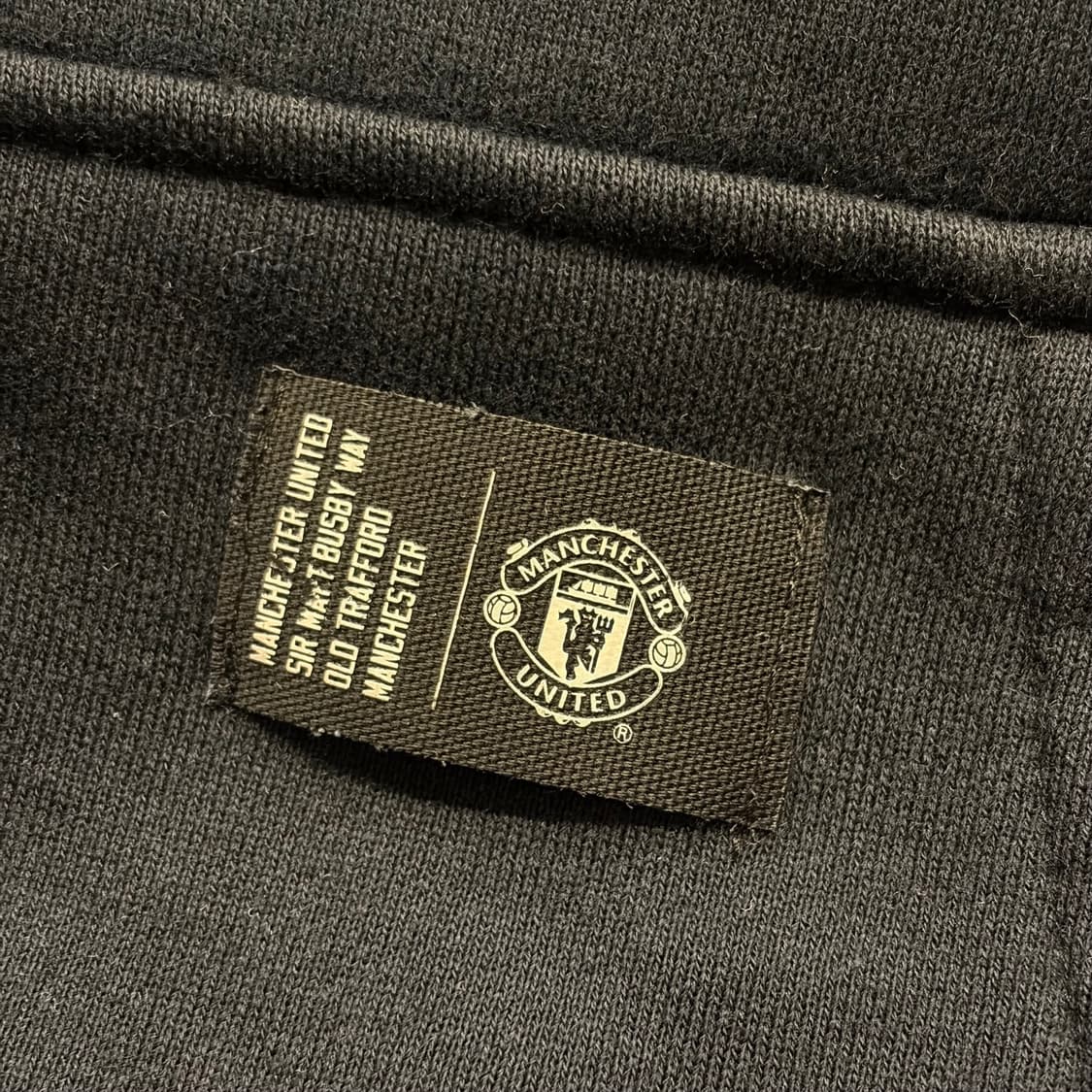 [L] 11s 나이키 맨유 블랙 풀집업 후드집업 B737 상품이미지6