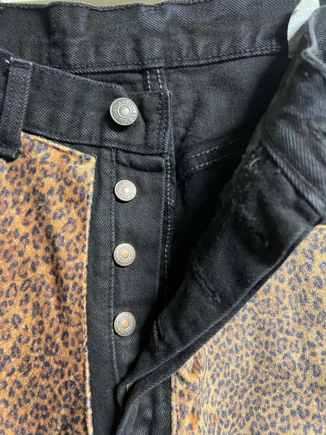 빈티지 90년대 리바이스 레오파드진 상품이미지4