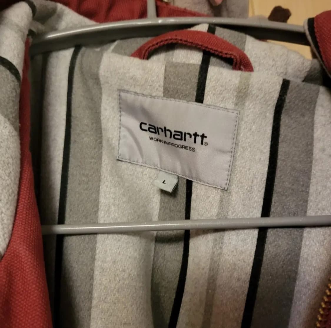 칼하트 X IAB STUDIO 후드 집업 자켓 L 상품이미지4