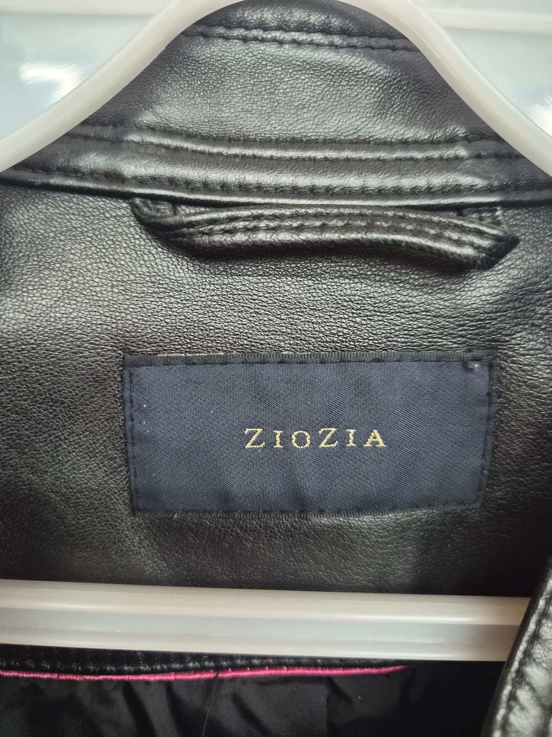 105) ZIOZIA 지오지아 양가죽 라이더 자켓 팝니다 상품이미지3