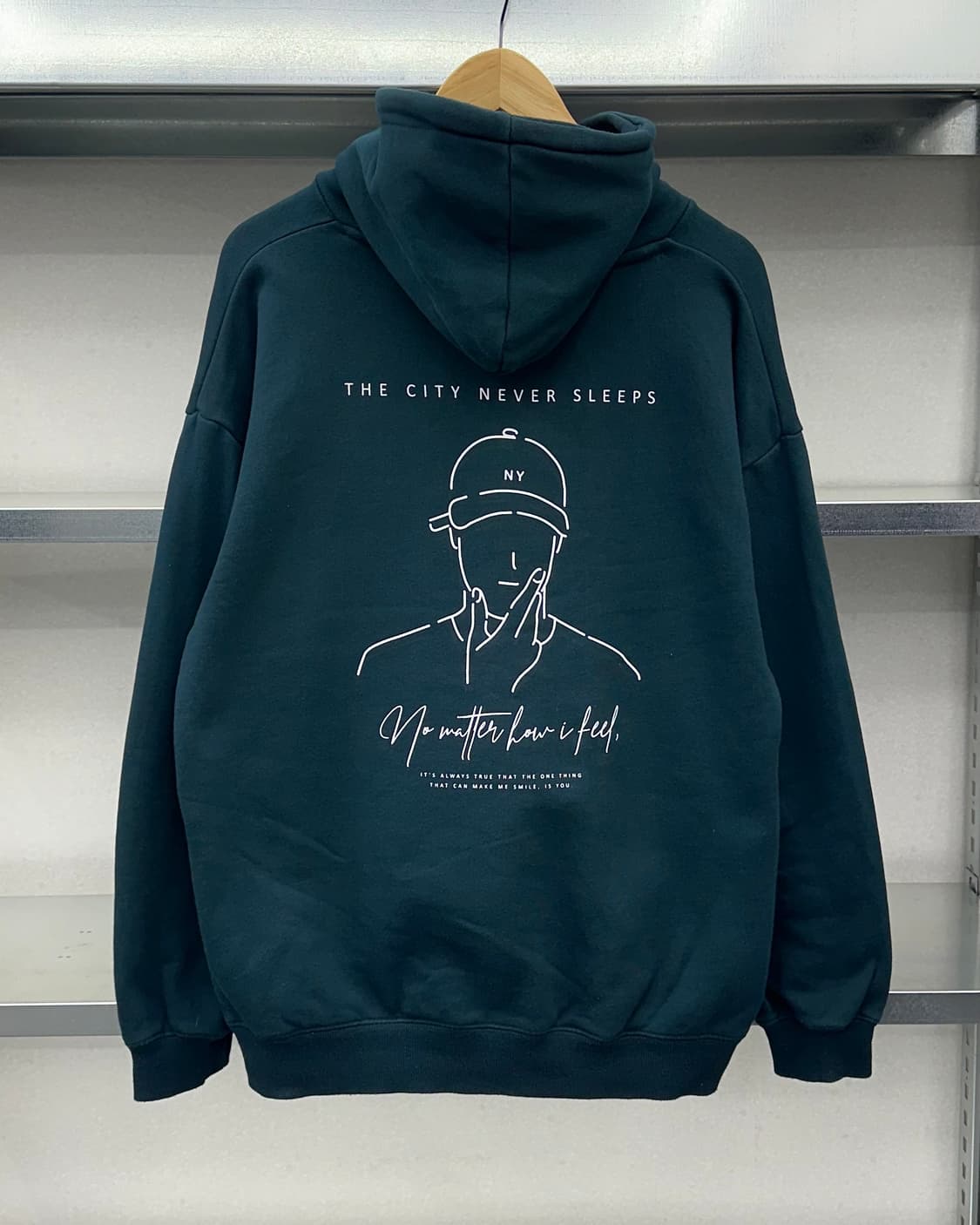 (L)RAGEBLUE 박시 후드-M1525 상품이미지7