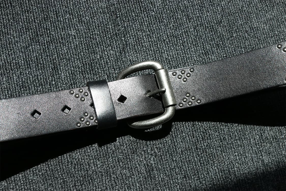 레더 스터드 벨트 상품이미지4