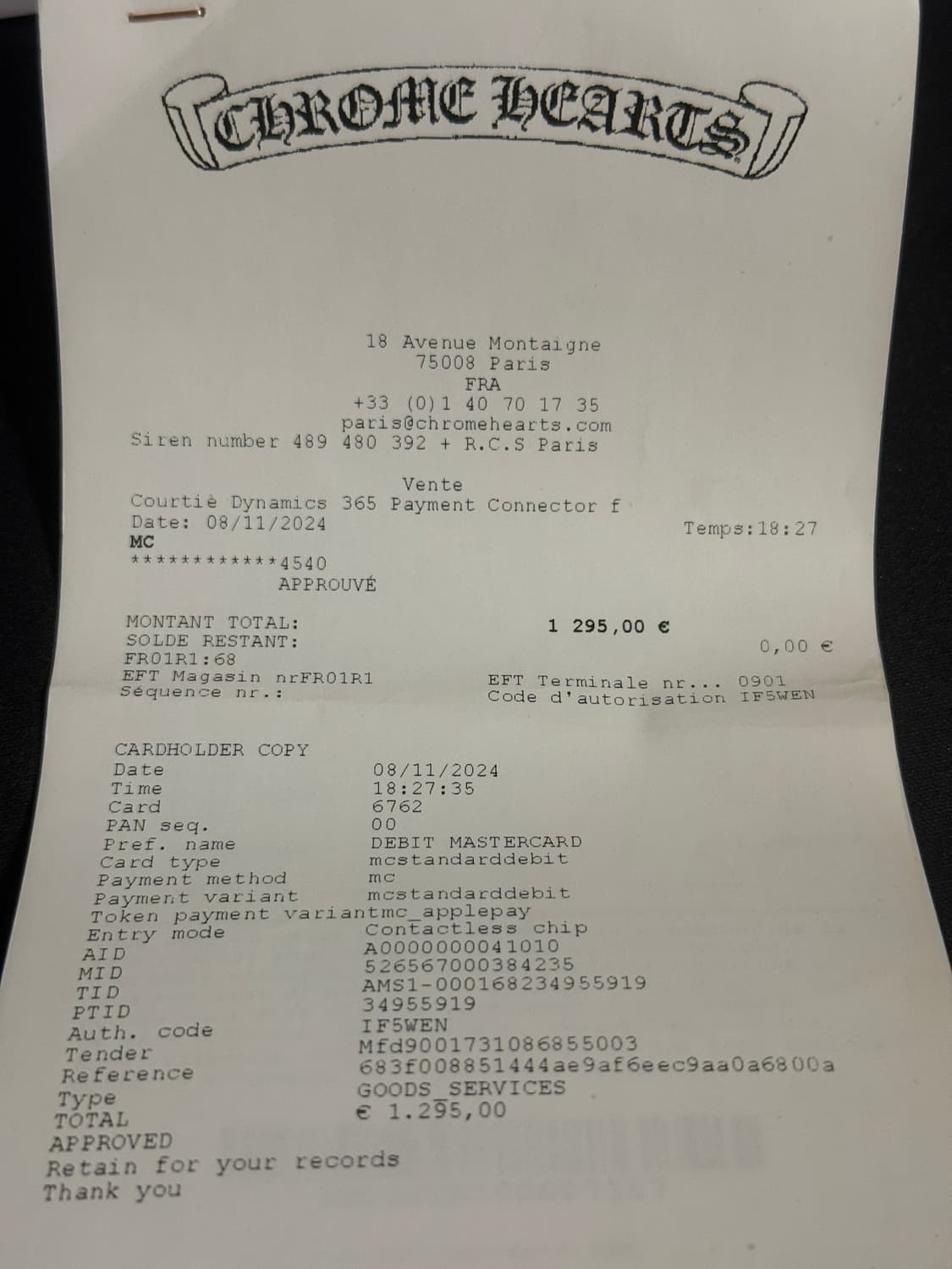 크롬하츠 타이니 크로스 (홀마크) 상품이미지9