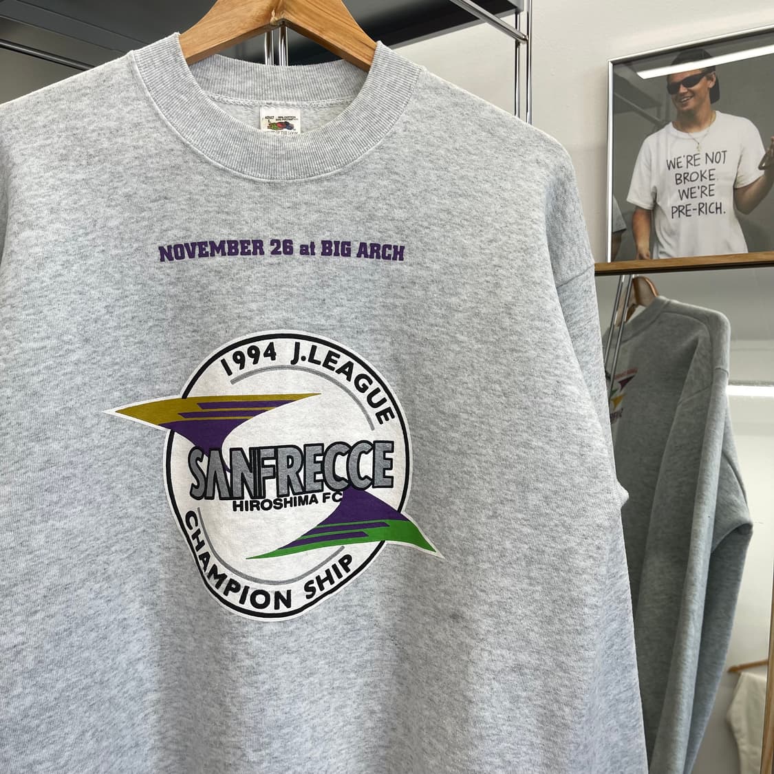 90s 프룻오브더룸 스웻셔츠 맨투맨 made in USA (L) 상품이미지2