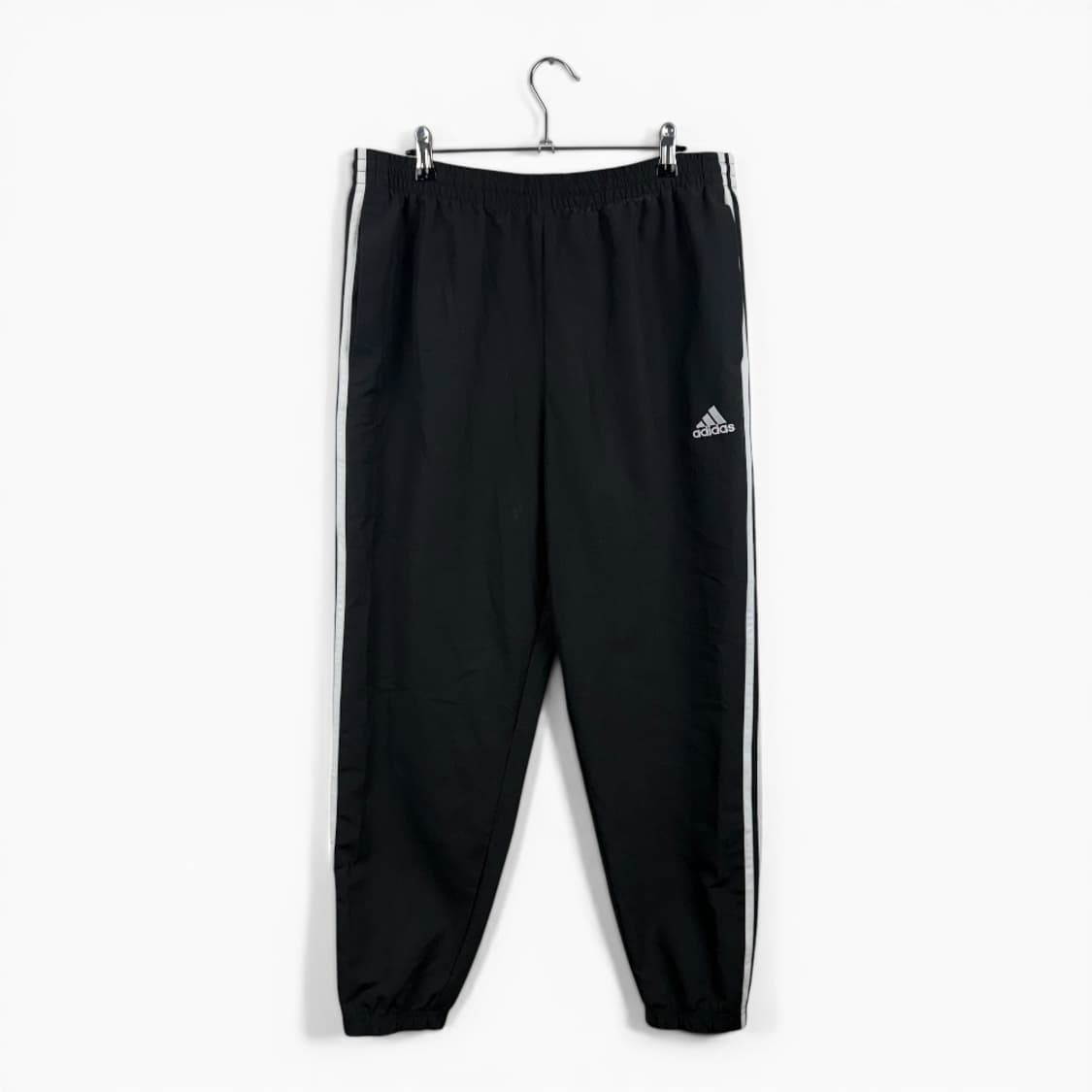 (XL) 아디다스 삼선 우븐 트랙 조거팬츠 블랙 상품이미지1