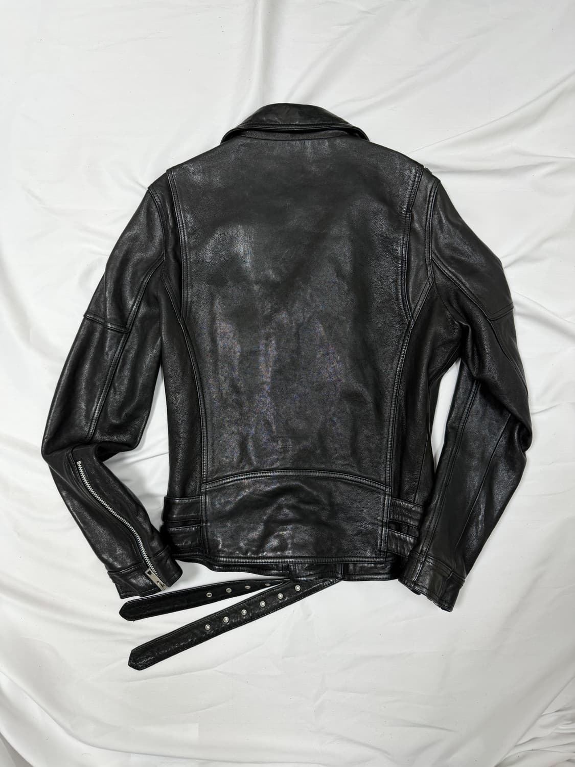 Vtg 바이커 레더 자켓 상품이미지6