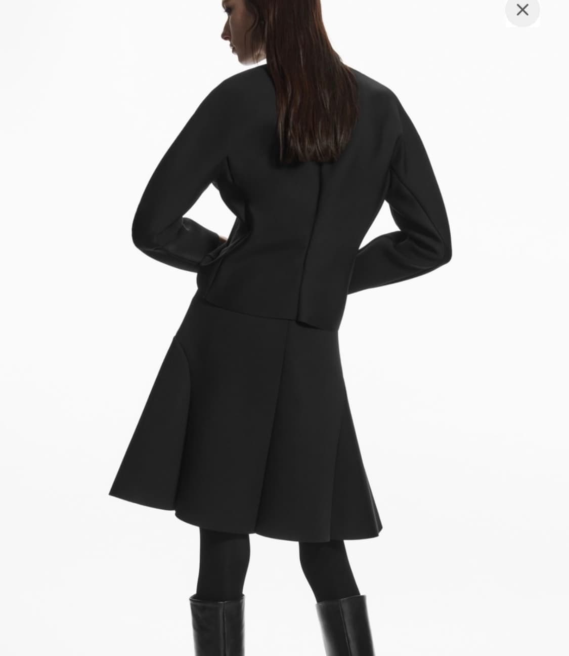 COS 코스 우먼스  스트럭쳐드 웨이스티드 탑 상품이미지6