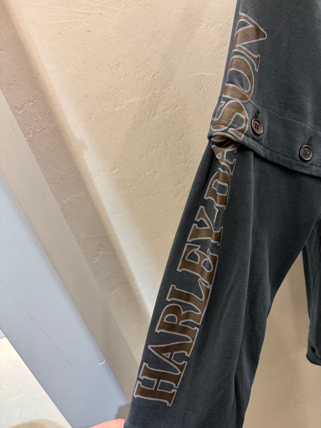 할리데이비슨 110주년 기념 헨리넥 티셔츠 상품이미지5