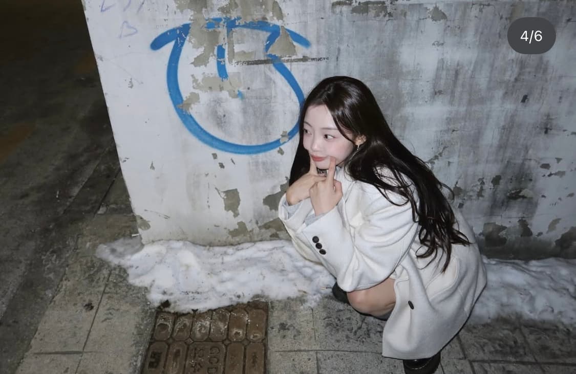 (새상품)환승연애 민경 울자켓 코트 상품이미지4