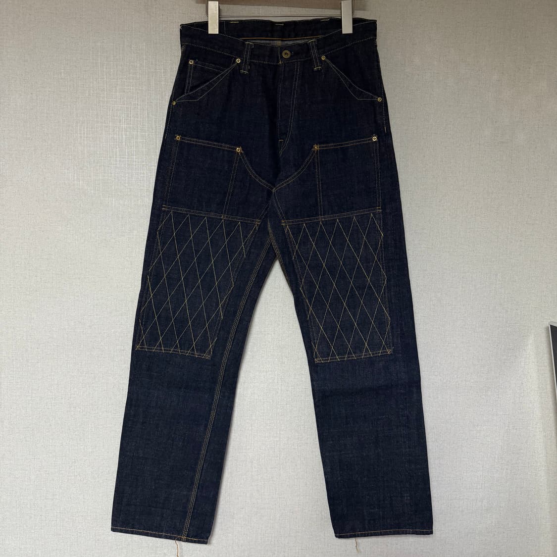 [32]트로피클로딩 1606W 더블니 스탠다드 더트 데님 팬츠 상품이미지4