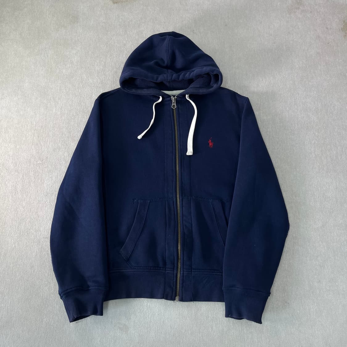 95 폴로랄프로렌 와플 네이비 후드집업 상품이미지1