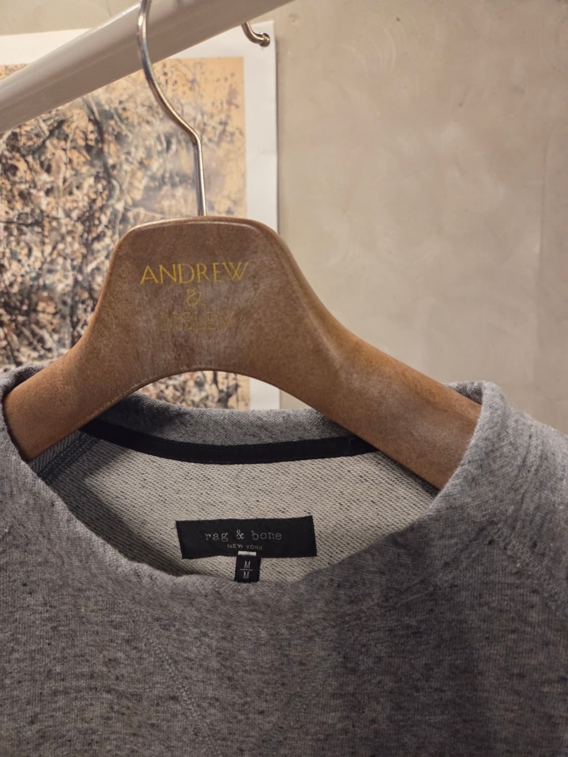 랙앤본 스웻 상품이미지3