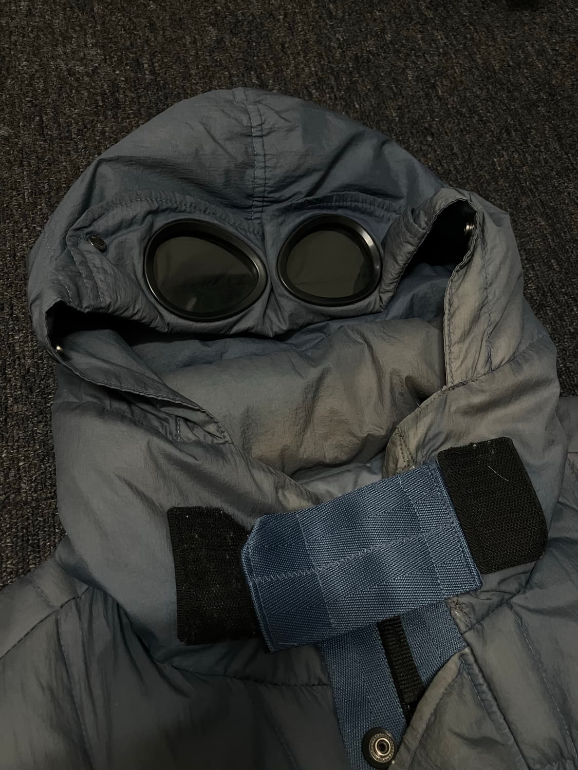 CP컴퍼니 패딩조끼 블루 상품이미지2