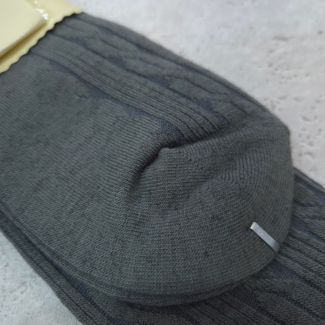 울혼방 케이블 니트 하이삭스 차콜그레이  상품이미지5