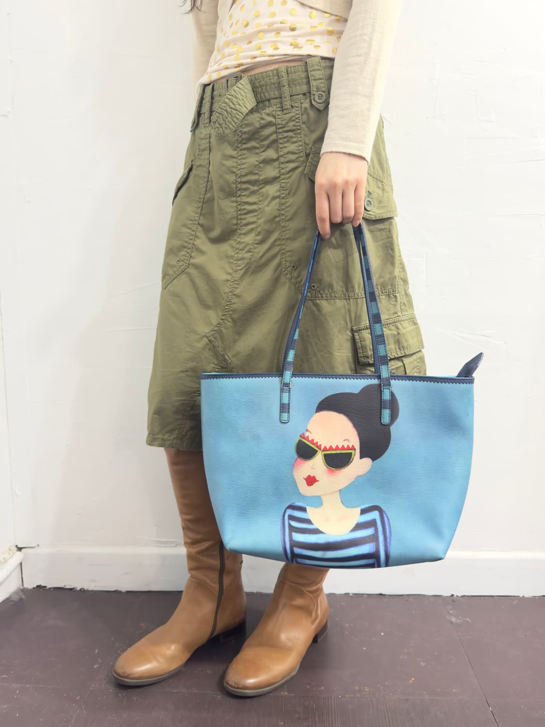 youk shim won printing bag 상품이미지4