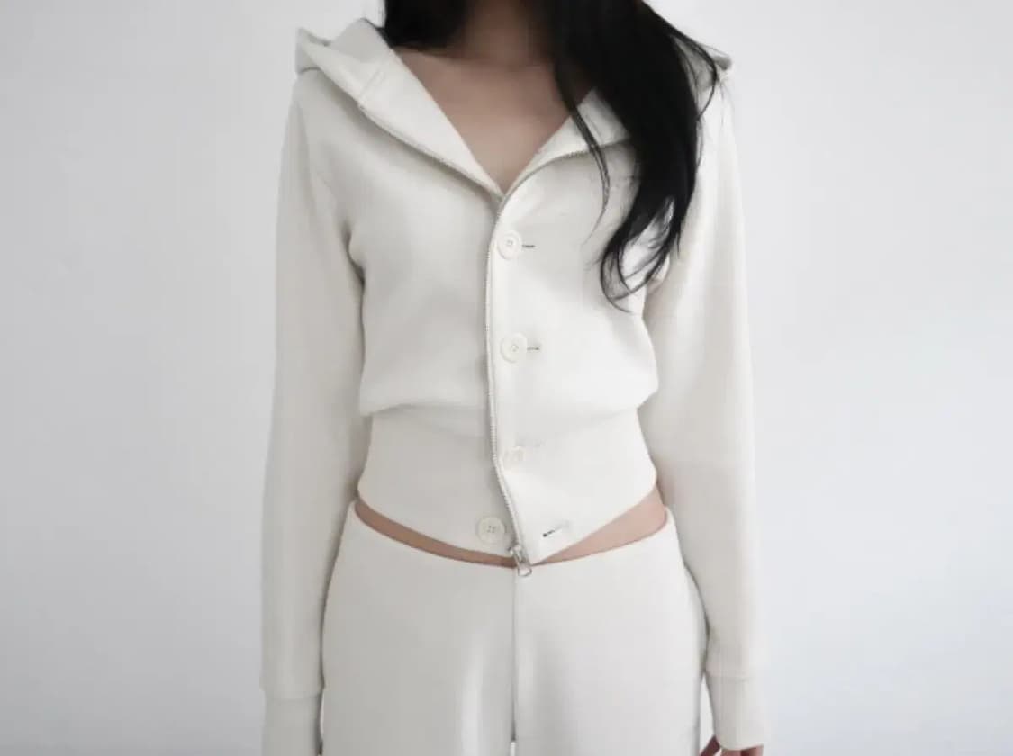 클라따 메이드 트레이닝 세트 크림 상품이미지3