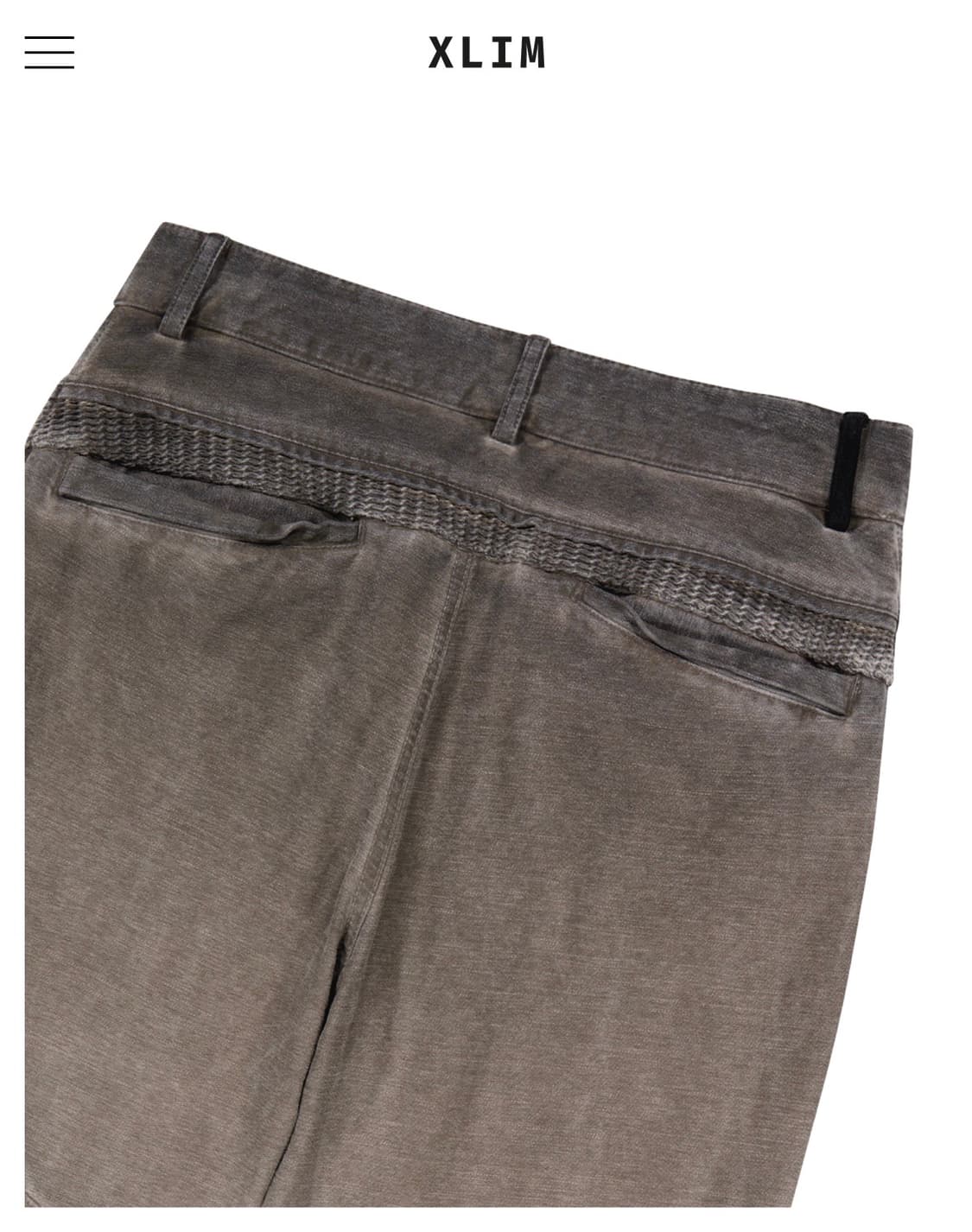 엑슬림 EP.8 WOMEN 03 TROUSERS 브라운 상품이미지5