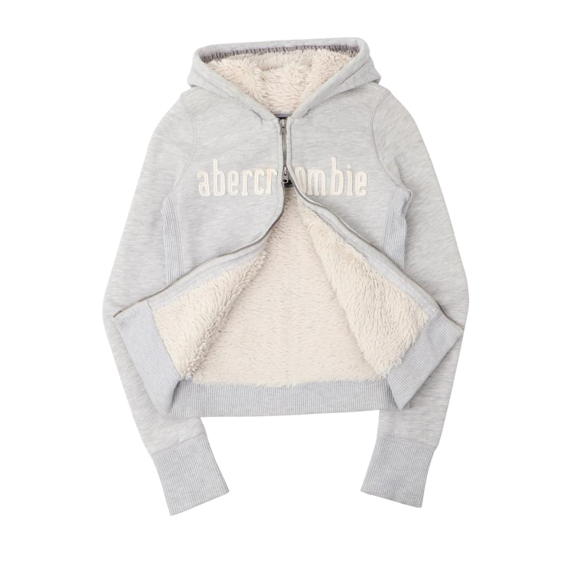 아베크롬비 그레이 쉐르파 후드집업 상품이미지8