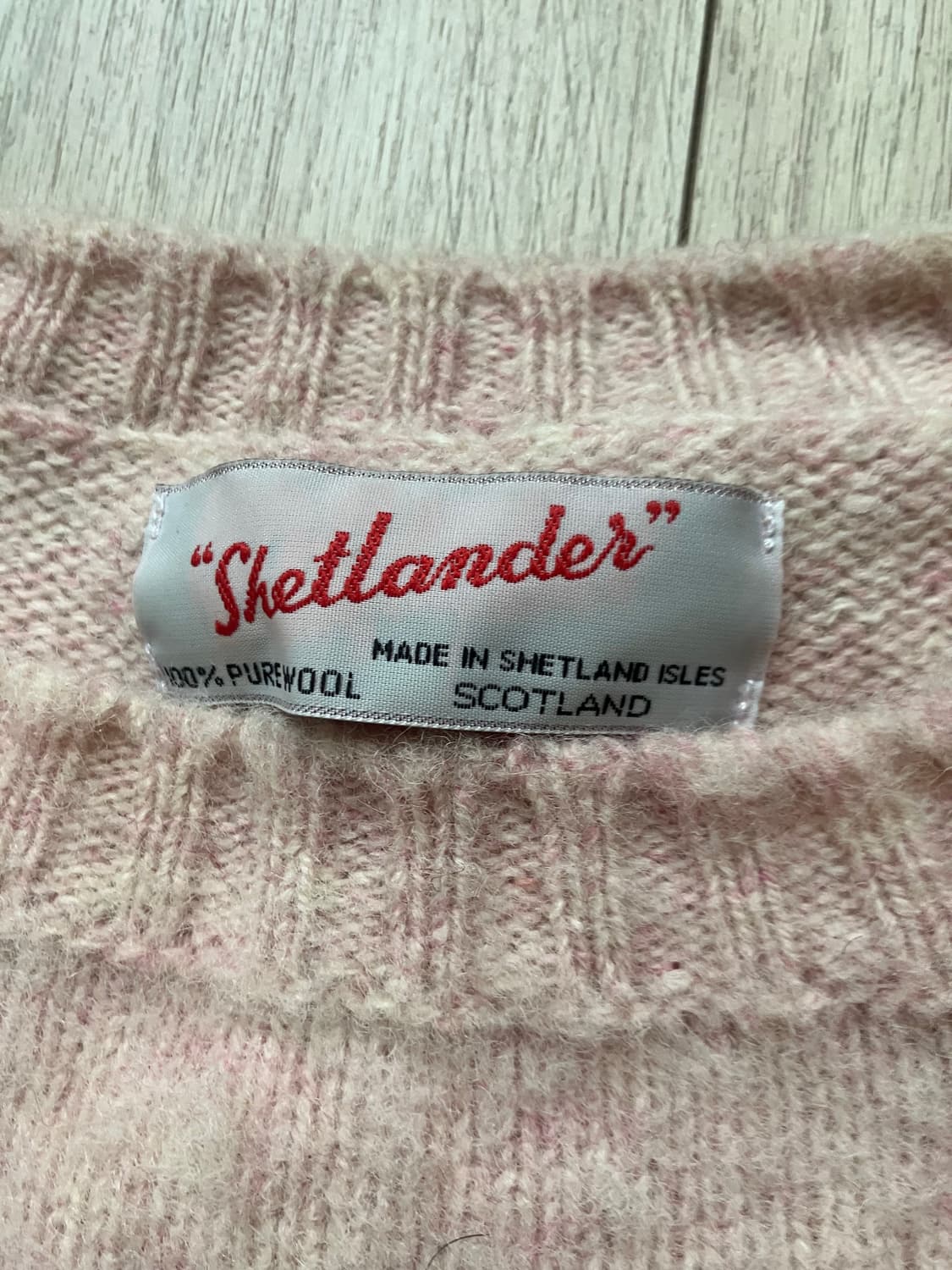 셔틀랜더 쉐기독니트 40사이즈 상품이미지4